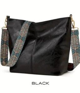 Damen Handtasche Beuteltasche Damen Bohemian Schulterriemen  - Bild 1 von 4