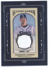 2011 Topps Gypsy Queen Framed Mini Relics #FMRC-EL Evan Longoria Rays NM-MT (Mem