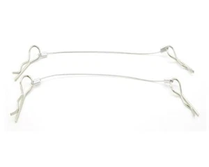 100mm 165mm Alloy Metal Steel Body Shell Body Clip Lanyard For 1/10 1/8 RC Car - Picture 1 of 17