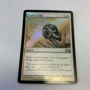 Mighty Leap FOIL Magic 2012/M12 NM weiß Common MAGIC MTG KARTE (d) - Bild 1 von 2