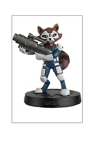 Marvel Fact Files Cosmic Special Edition #1 Rocket Raccoon Eaglemoss - Picture 1 of 1
