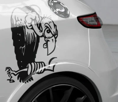Auto Aufkleber Geier Autoaufkleber Geieraufkleber Vogel Sticker Spass FUN JDM