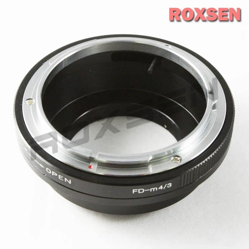 FD mount Canon lens to Micro 4/3 MFT mount adapter OM-D E-M5 II M10 GH5 GX8 OM-5 - Image 1 of 2