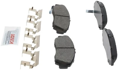Bosch Blue Ceramic Brake Pads with Hardware Front For 1999-2004 Acura RL - Image 1 of 4