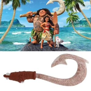 Cartoon Moana Fischhaken Messer Cosplay Maui Waffe mit Licht Kinderspielzeug - Bild 1 von 10
