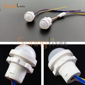 PIR Infrared Motion Sensor 110V 220V Detection Auto Sensor Light Switch Lamp - Picture 1 of 22