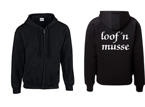 Kapuzenjacke - Loofn Musse Mopedjungs Simson ( Sprüche / Lustig / Fun / Spaß ) - Picture 1 of 1