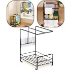 Practical Kitchen Rack With Adjustable Design For Towel And Soap Storage