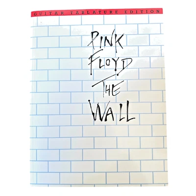PINK FLOYD The Wall Guitar Sheet Music Book Guitar Tablature Edition Color Photo - Image 1 of 4