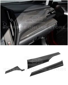 For 2022-Present Subaru WRX Interior DRY CARBON FIBER Panel Trim Cover Kit - Picture 1 of 99