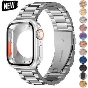 Upgrade auf Ultra 2 Gen Hülle + Armband für Apple Watch Serie 9 8 7 6 5 SE 44 mm/45 mm - Bild 1 von 21