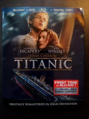 TITANIC - Blu-ray + DVD + Digital Copy - 1997 - High Definition- Brand NEW - Image 1 of 2