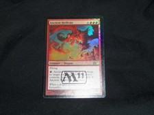 Magic the Gathering MtG Ancient Hellkite M11 FOIL Card