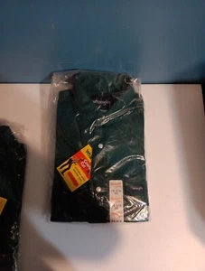 Wrangler Cowboy Schnitt Western GRÜN Shirt 15-1/2 NEU - Bild 1 von 8