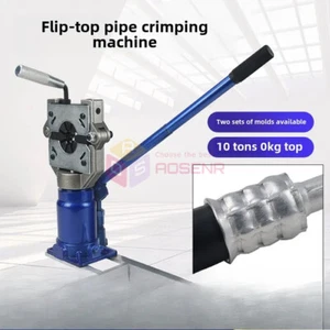 Flip Type Automotive Air Conditioning Hose Crimper Manual Pipe Crimping Tools - Bild 1 von 19