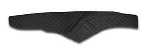 Alfombrillas ECO CUERO NEGRO SALPICADERO PUNTADA ROJA PARA CAMIÓN MERCEDES ACTROS MP4 RHD - Imagen 1 de 2
