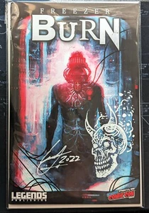 Freezer Burn Camron Johnson Original Art Remark with COA Comic Con Var. - Bild 1 von 1