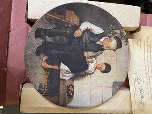 Norman Rockwell Knowles Teller 1979 The Lighthouse Keeper's Daughter, Zertifikat - Bild 1 von 9