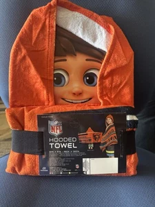 Asciugamano con cappuccio per bambini NFL Chicago Bears 3+ 22”x51” nuovo design - Foto 1 di 4