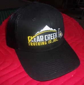 CAPPELLO/CAPPELLO CLEAR CREEK TRUCKING COMPLANY SNAPBACK MESHBACK CAMIONISTI - Foto 1 di 3