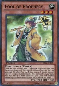 Fool of Prophecy - CBLZ-EN035 - Super Rare - Unlimited Edition Near Mint Cosmo B - Picture 1 of 1