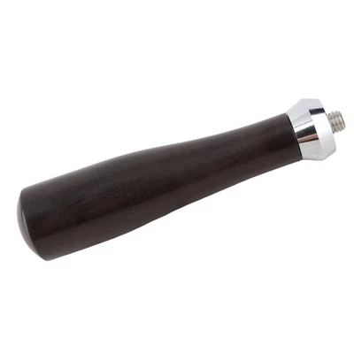 Coffee Portafilter Handle Comfortable Grip Burr Free Black Rosewood Durable AM - Image 1 of 4