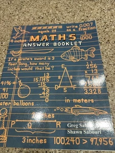 Teaching Textbooks Math 5, Answer Booklet - Picture 1 of 3