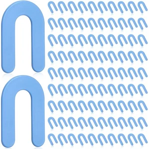 1000 Stück Fliesen Nivelliersystem Fliesenabstandshalter 1/16 Zoll, Hufeisen Unterlegscheibe U Sha... - Bild 1 von 7