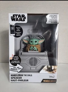 Star Wars The Mandalorian The Child Grogu altoparlante si collega al tuo dispositivo nuovo con scatola - Foto 1 di 4