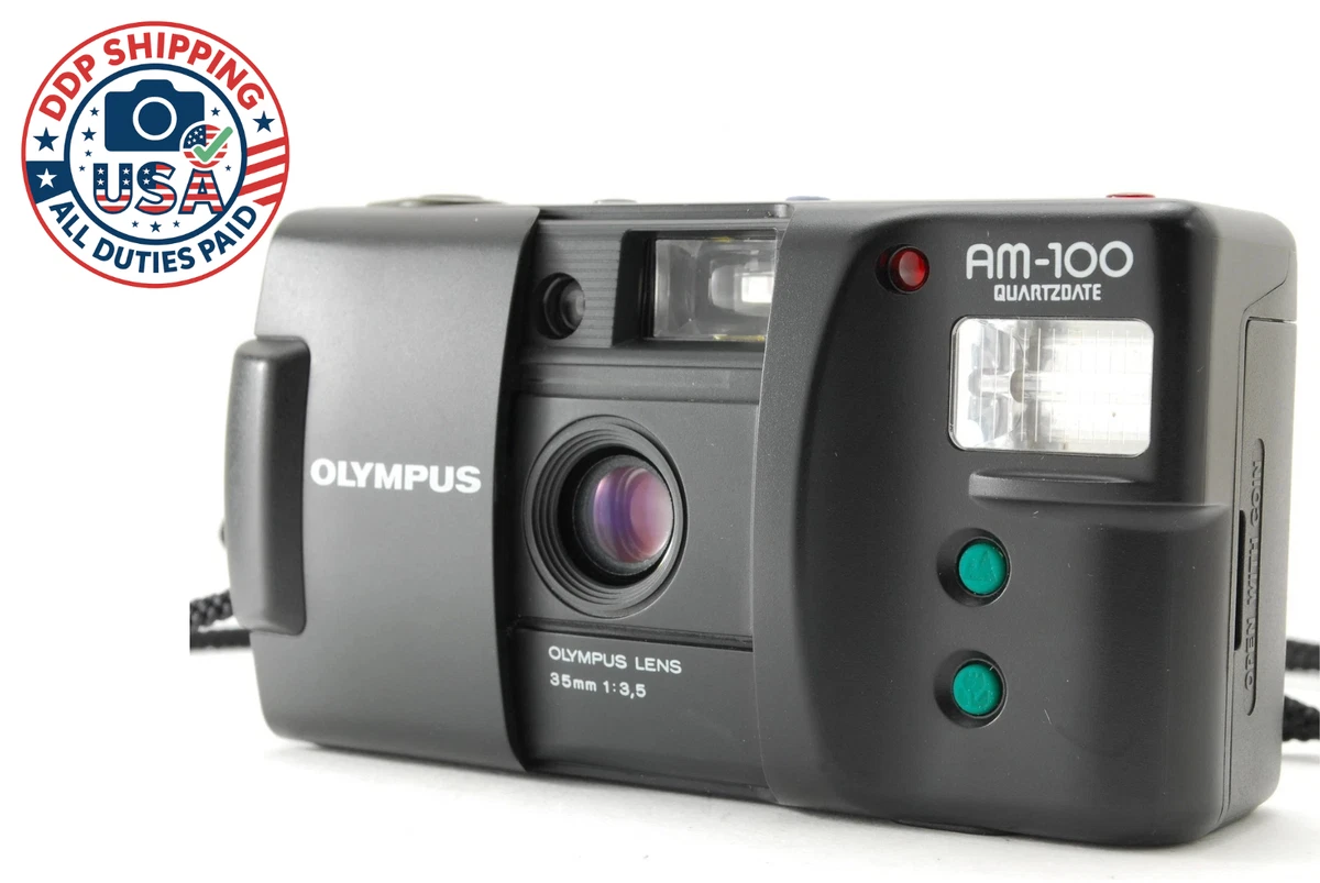 OLYMPUS AM-100 コンパクトフィルムカメラ オリンパス AM 100 35mm フィルム カメラ ポイント アンド シュート