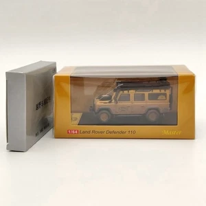 1/64 Lan~over Defender 110 Camel Cup Diecast Toys Car Models Collection Master - Bild 1 von 14