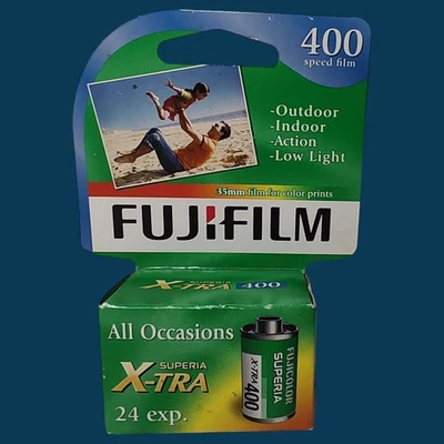 FujiFilm NPH 400 Speed 24 Exposure Superia X-tra Film 05/2017 - Image 1 of 4