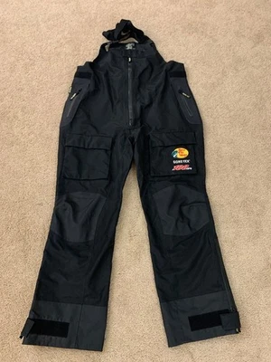 BASS PRO 鞋 黑色 100MPH GORE-TEX RAIN BIBS 男式 X-LARGE 高 XLT — 第 1/4 张图片