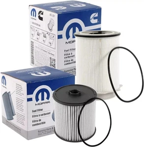 Filtros de combustible 68157291AA y 68436631AA un camión 2019-2024 6,7 L Cummins diésel Mopar - Imagen 1 de 2