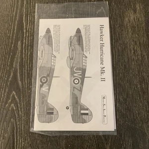Calcomanía de modelo de avión: Hawker Hurricane Mk.2 - Imagen 1 de 4