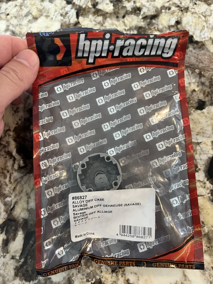 HPI Savage Alloy Differential Case Set [HPI86827] 86827 Open Pack Hobby Parts - Image 1 of 4