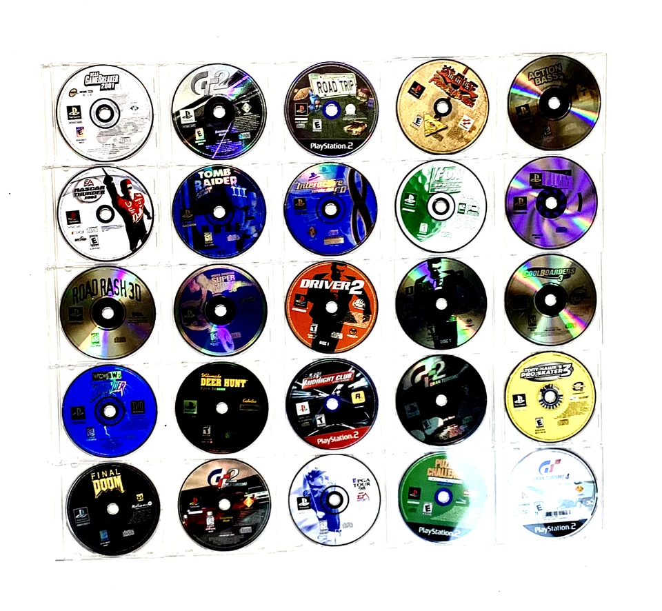 Sony PS1 / PS2 Video Games – Choose Your Game | Tested & Working | Disc in Case - Image 1 of 1