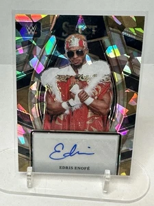 2024 Panini Select WWE Edris Enofe Silver Flash Auto - Picture 1 of 2