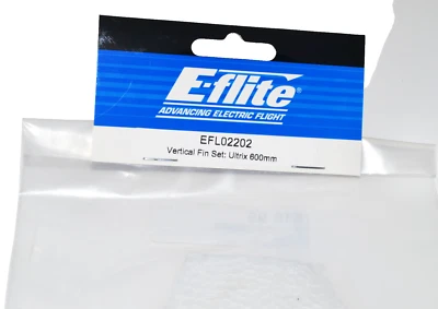 CLEARANCE...PRICE LOWERED Eflite Vertical Fin Set Ultrix 600mm New EFL02202 - Image 1 of 3
