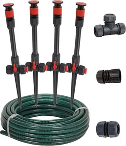 98063 Multi-Adjustable Flex Design Above Ground Irrigation Garden Sprinkler.... - Picture 1 of 6