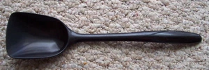 Hutzler Melamine #524 Black Spoon 10.5" long Kitchen Utensil - Picture 1 of 3