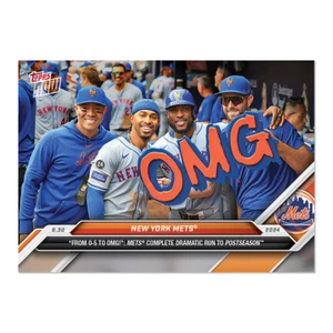 2024 TOPPS NOW #780 NEW YORK METS - OMG - Picture 1 of 2