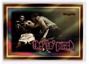 1996 Ringside Boxing Floyd Patterson “The ‘KO’ Punch” Fight Card #F4 - Picture 1 of 2