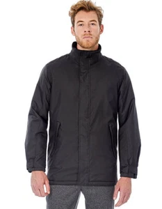 Hombre Invierno Forro Interior Protector de Barbilla Polar Capucha Cuello Normal - Imagen 1 de 11