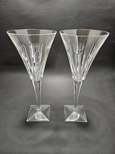 Waterford Clarion Wine Champagne Glasses Set Of 2 - Picture 1 of 6