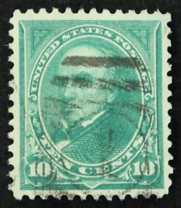 U.S. Used Stamp Scott #273 10c Webster. Superb. Duplex Cancel. A Gem! - Picture 1 of 2