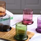 Glass Glass Storage Jar Aromatherapy Candle Glass Cover  Bedroom Decoration