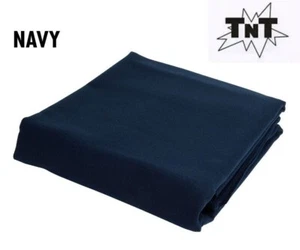 TNT Billiard Pool Table Felt Cloth w/Teflon 9' Cut Bed & Rails * Navy * - Picture 1 of 1