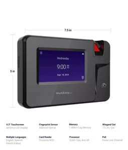 Timelogix TL200 Biometrische Fingerabdruck-Zeituhr - Bild 1 von 2