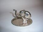 Silver Plated Elephant Jewelery Tray